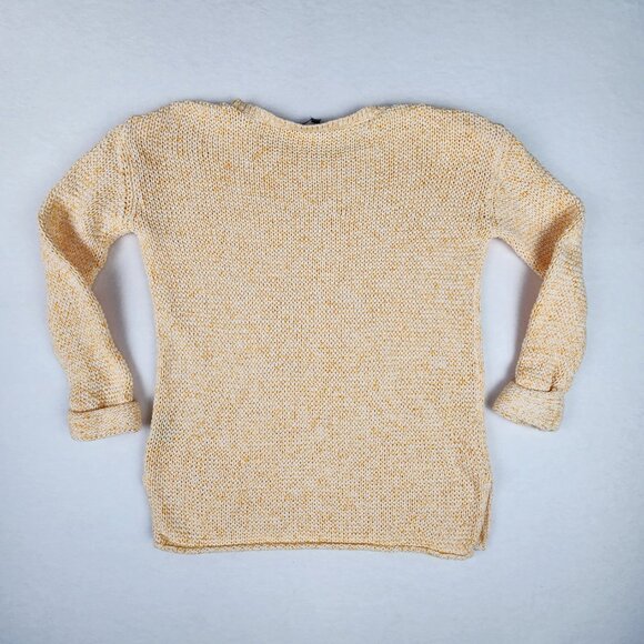 Elliott Lauren Womens Sweater Size M Yellow - Picture 6 of 6